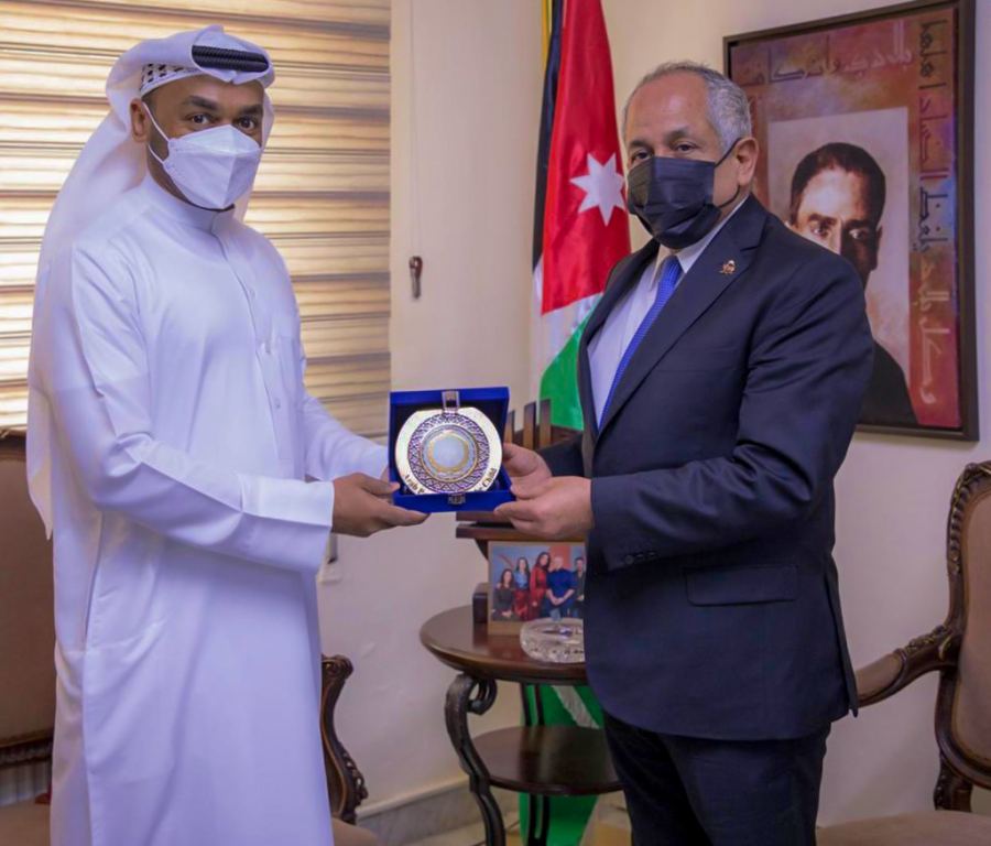 الأمين العام للبرلمان العربي للطفل يلتقي وزير الثقافة الأردني 